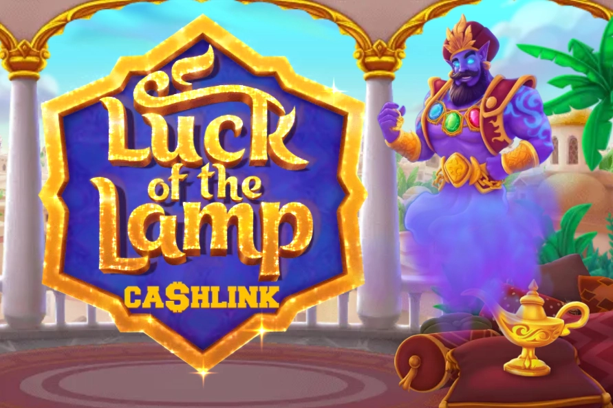 Game image: Luck of the Lamp Cashlink by iSoftBet