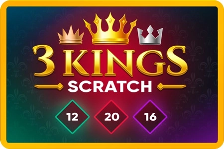 Game image: 3 Kings Scratch by BGaming