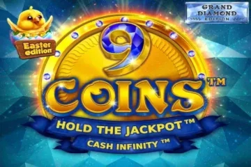 Game image: 9 Coins Grand Diamond Easter Edition by Wazdan