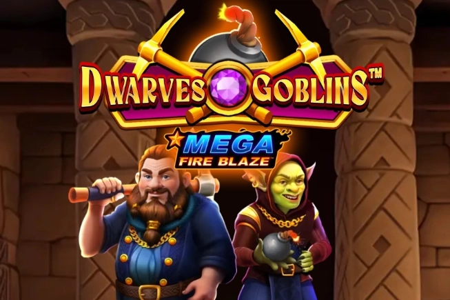 Game image: Mega Fire Blaze: Dwarves & Goblins by Playtech
