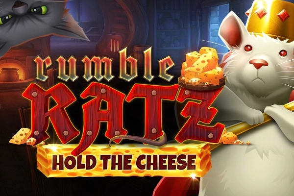 Game image: Rumble Ratz Hold the Cheese by Kalamba Games