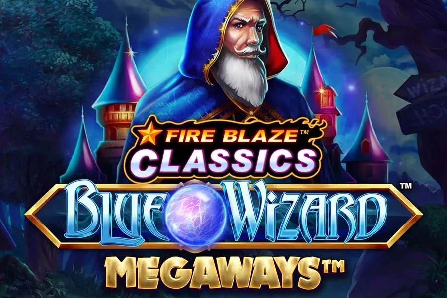 Thumbnail: Fire Blaze: Blue Wizard Megaways by Playtech