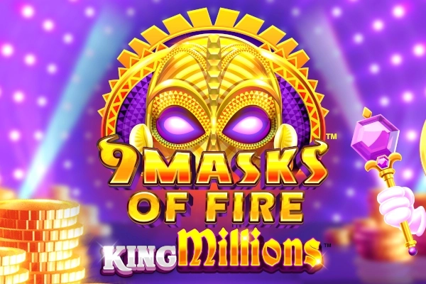 Game image: 9 Masks of Fire King Millions by Gameburger Studios