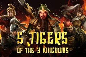 Game image: 5 Tigers of the 3 Kingdoms by Gamefish Global