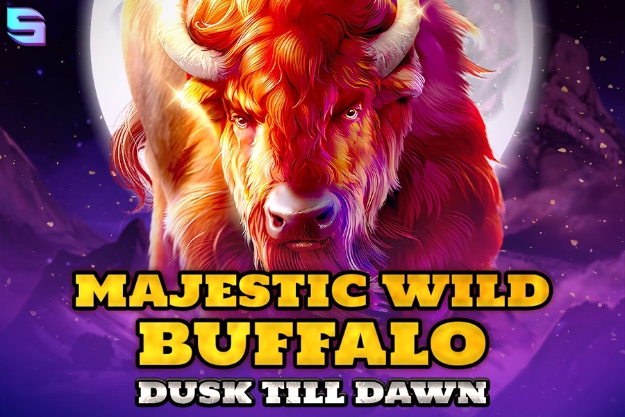 Game image: Majestic Wild Buffalo - Dusk Till Dawn by Spinomenal