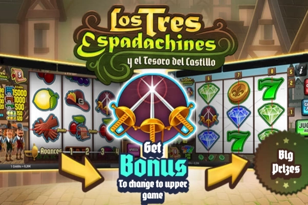 Game image: Los Tres Espadachines by MGA