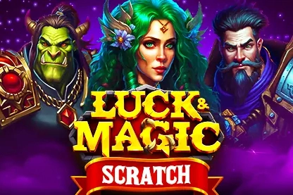 Game image: Luck & Magic Scratch by BGaming