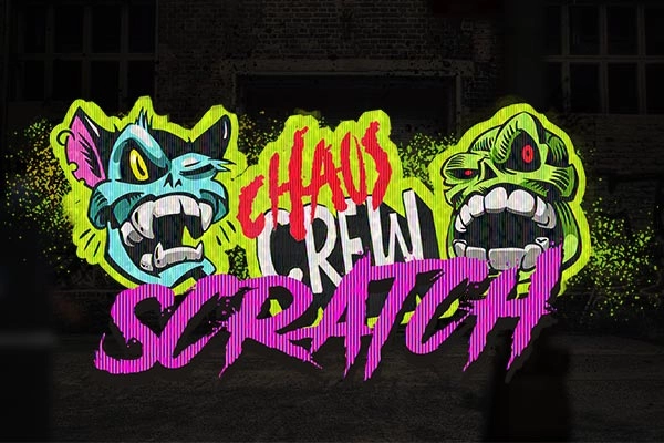 Game image: Chaos Crew Scratch by Hacksaw Gaming