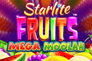 Thumbnail: Starlite Fruits Mega Moolah by Neon Valley Studios
