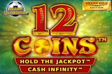 Thumbnail: 12 Coins Grand Gold Edition Score The Jackpot by Wazdan