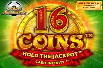 Thumbnail: 16 Coins Grand Gold Edition Score The Jackpot by Wazdan