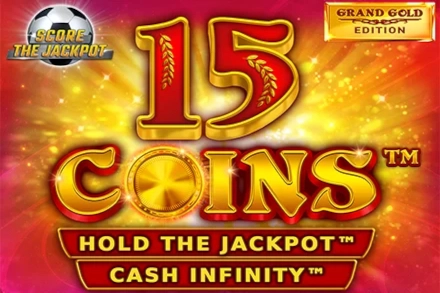 Thumbnail: 15 Coins Grand Gold Edition Score The Jackpot by Wazdan