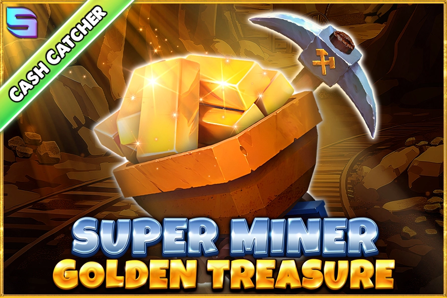 Game image: Super Miner - Golden Treasure by Spinomenal