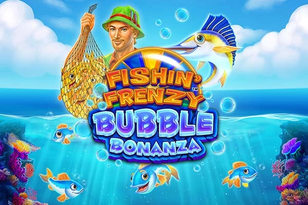 Spielbild: Fishin' Frenzy Bubble Bonanza von Blueprint Gaming