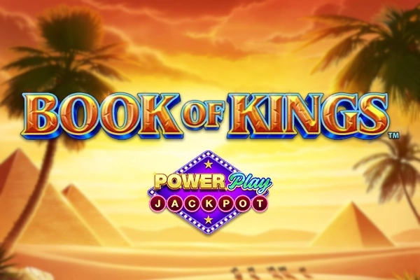 Game image: Book of Kings PowerPlay Jackpot by Playtech