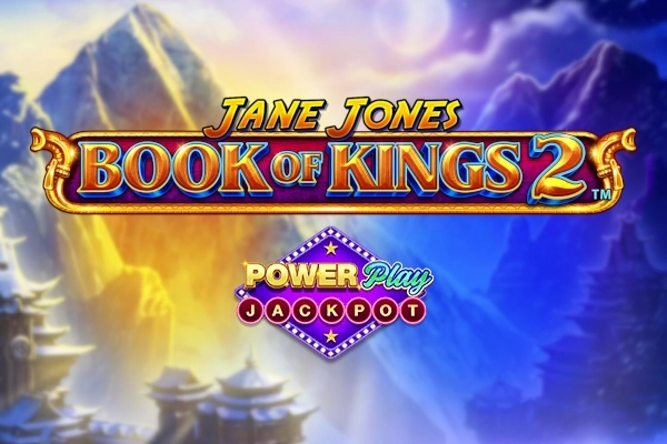 Game image: Jane Jones Book of Kings 2 PowerPlay Jackpot by Playtech