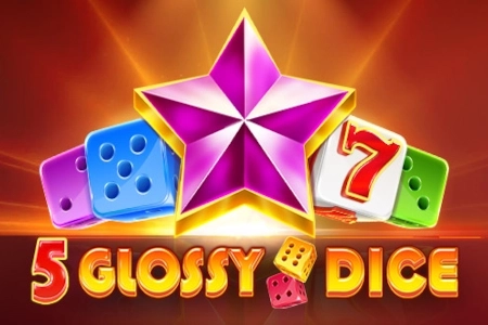 Game image: 5 Glossy Dice by Amusnet
