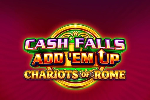 Game image: Cash Falls: Add 'Em Up Chariots of Rome by Light & Wonder