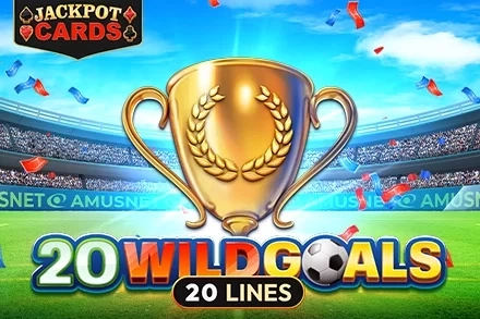 Game image: 20 Wild Goals by Amusnet