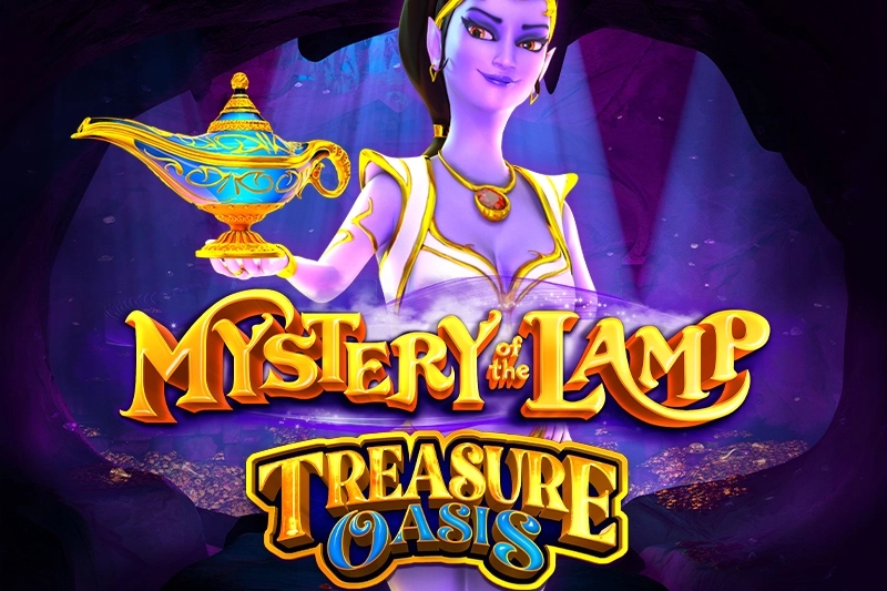 Game image: Mystery of the Lamp Treasure Oasis by IGT