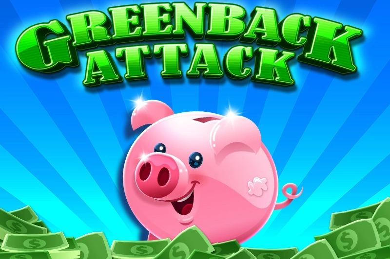 Game image: Greenback Attack by IGT