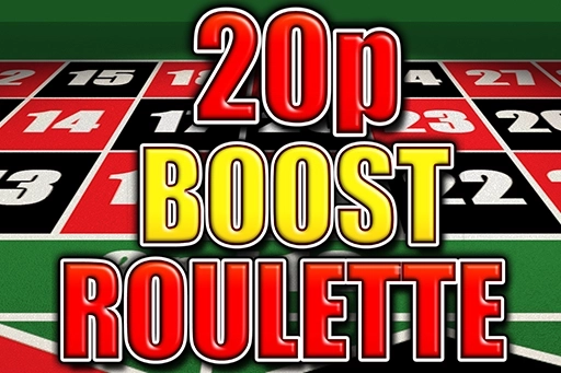 Game image: 20p Boost Roulette by Inspired Gaming