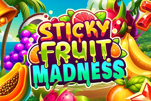Game image: Sticky Fruit Madness by Mascot Gaming