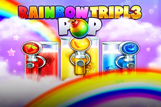 Game image: Rainbow Triple Pop by GMW