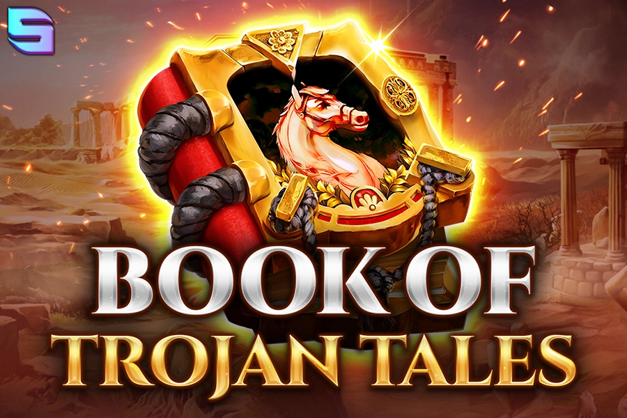 Game image: Book of Trojan Tales by Spinomenal