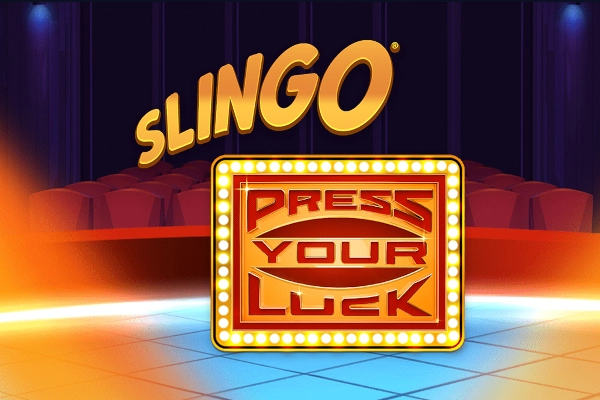 Game image: Slingo Press Your Luck by Gaming Realms