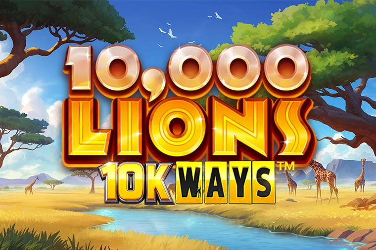 Game image: 10,000 Lions 10K Ways by ReelPlay