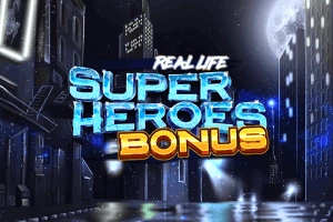 Game image: Real Life Super Heroes Bonus by Spinmatic