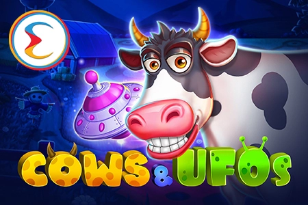 Game image: Cows & UFOs by Endorphina