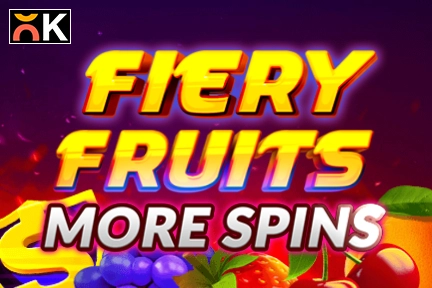 Game image: Fiery Fruits More Spins by PopOK Gaming