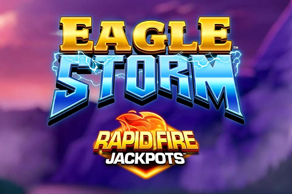 Game image: Eagle Storm Rapid Fire Jackpots by Blueprint Gaming
