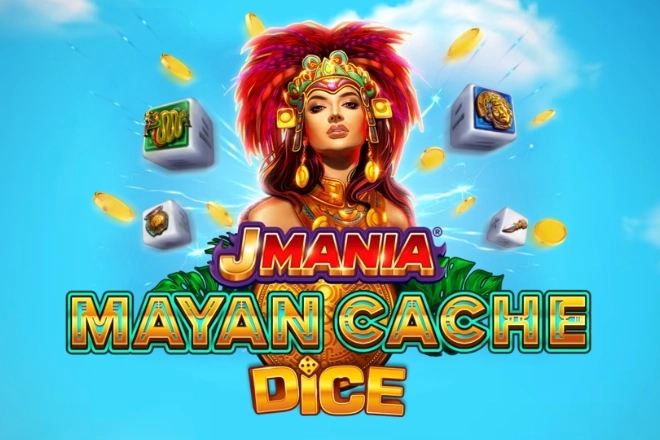 Game image: J Mania Mayan Cache Dice by RubyPlay