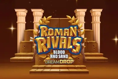 Game image: Roman Rivals Blood and Sand Dream Drop by Relax Gaming