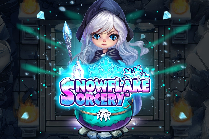 Game image: Snowflake Sorcery by Stakelogic
