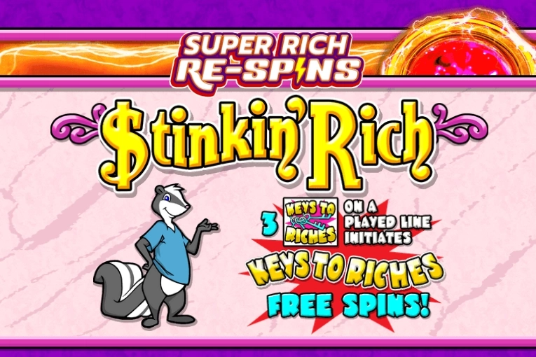 Game image: Stinkin' Rich Super Rich Re-Spins by King Show Games