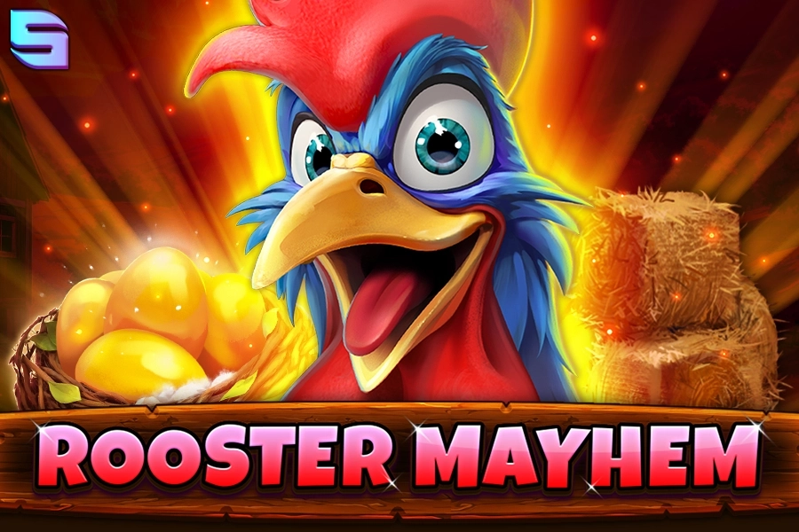 Game image: Rooster Mayhem by Spinomenal