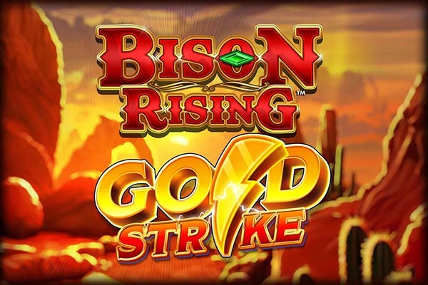 Game image: Bison Rising Gold Strike by Blueprint Gaming