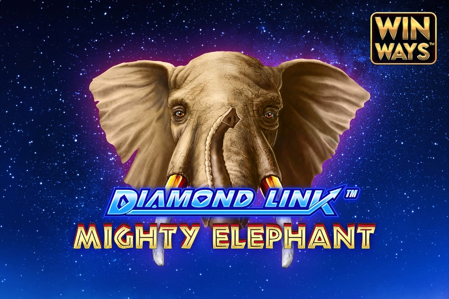 Game image: Diamond Link: Mighty Elephant Win Ways by Greentube