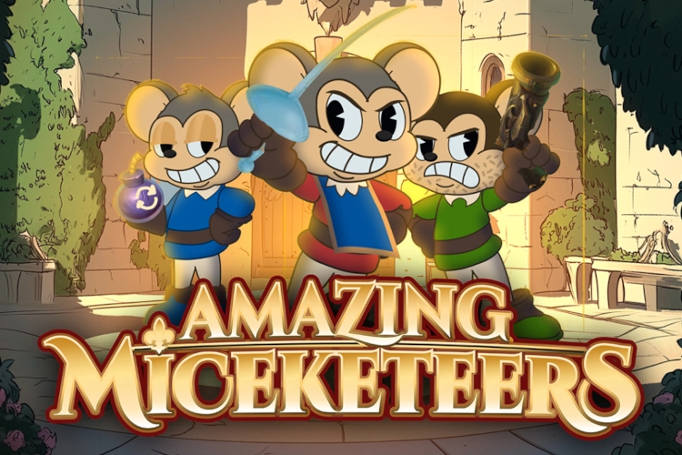 Game image: Amazing Miceketeers by Bullshark Games