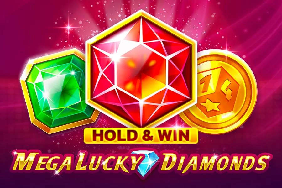 Game image: Mega Lucky Diamonds Hold & Win by 1Spin4Win