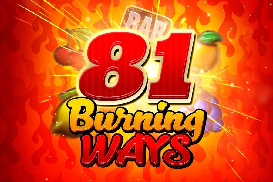 Game image: 81 Burning Ways by Endorphina