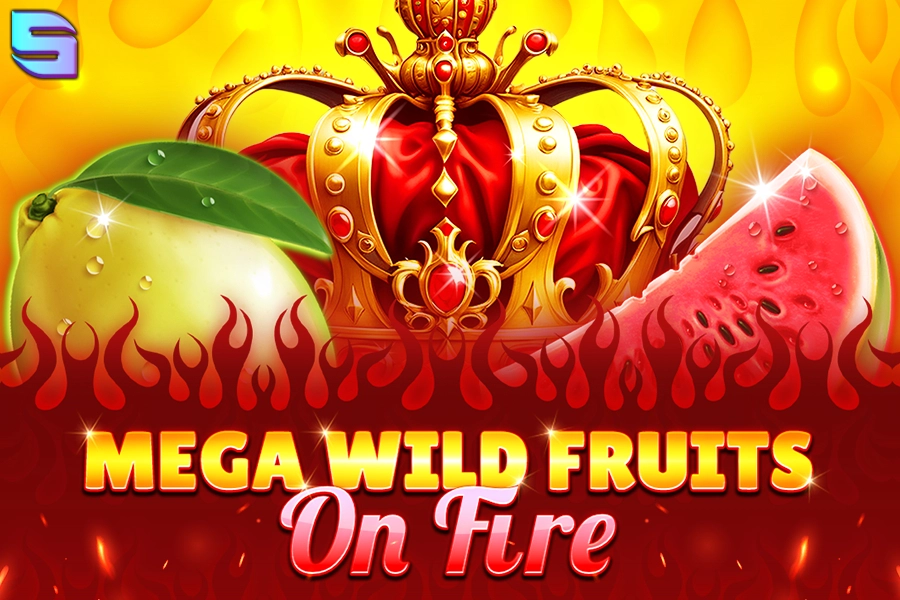 Game image: Mega Wild Fruits - On Fire by Spinomenal
