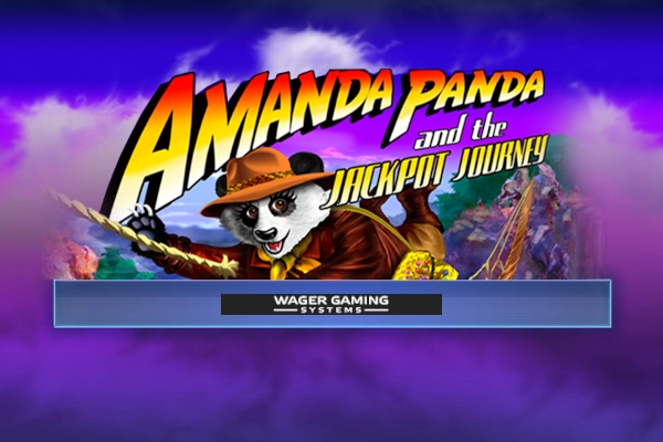 Game image: Amanda Panda and the Jackpot Journey by WGS