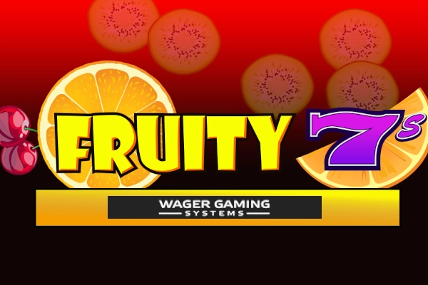 Game image: Lucky Fruity 7s by WGS