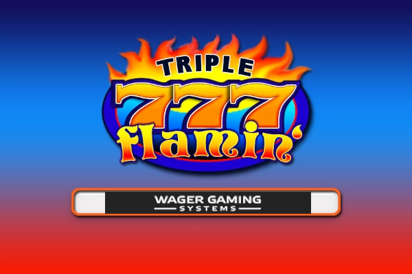 Game image: Triple Flamin 7's by WGS