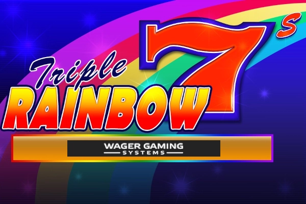 Game image: Triple Rainbow 7's by WGS